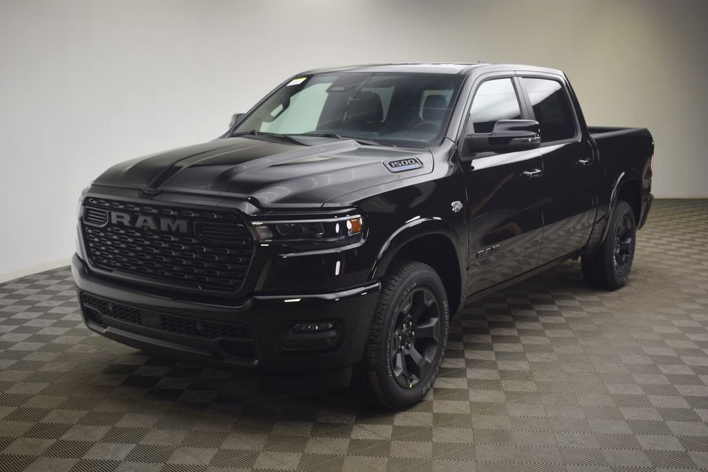 New 2026 Diamond Black Crystal Pearl-Coat Exterior Paint RAM Big Horn/Lone Star image 15