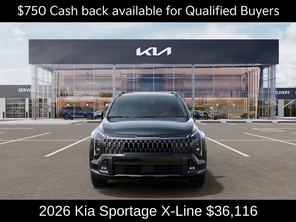 New 2026 Ebony Black Kia X-Line image 3