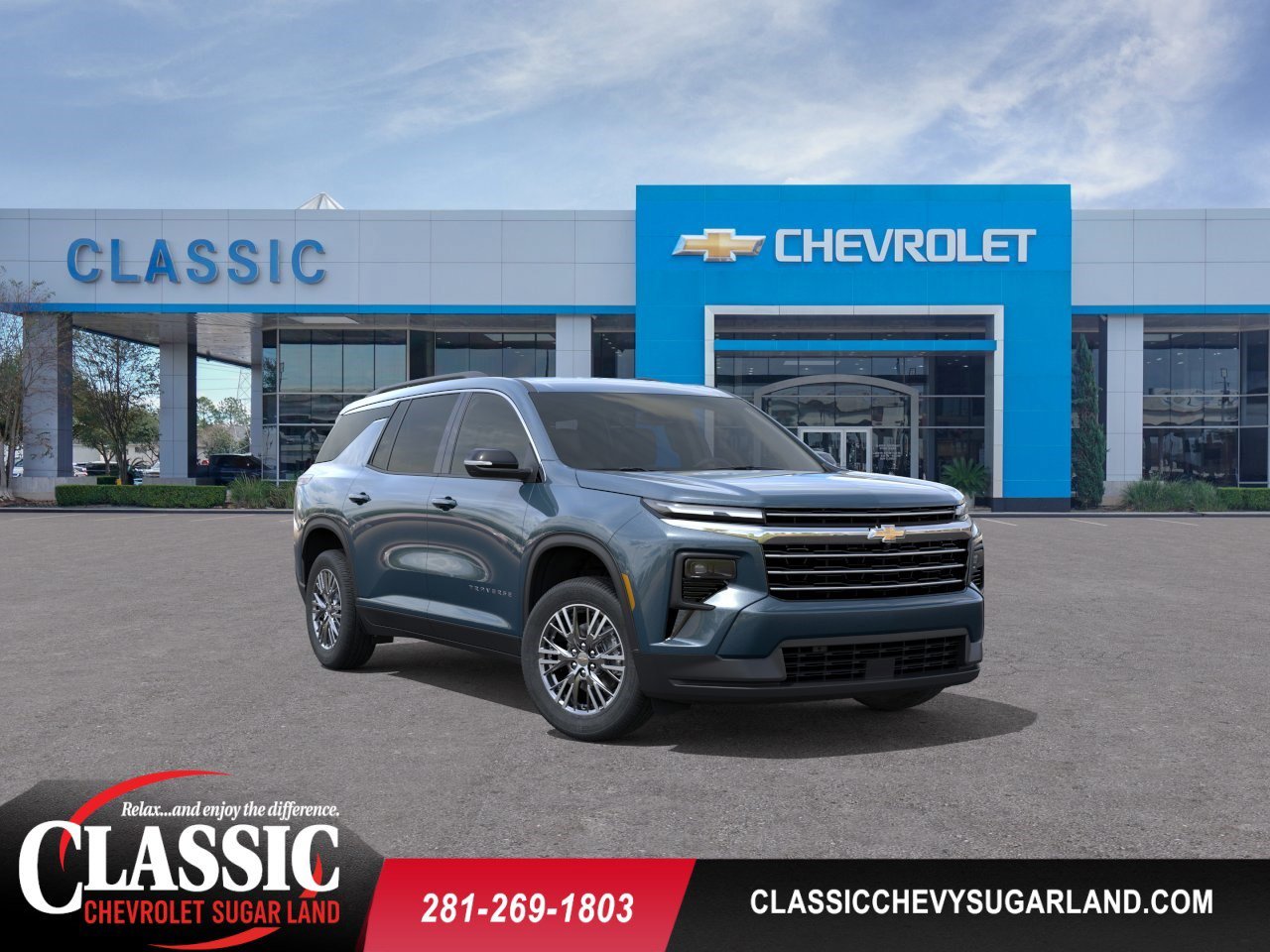 Lakeshore Blue Metallic 2026 Chevrolet Traverse LT FWD SUV / Crossover Front-Wheel Drive
