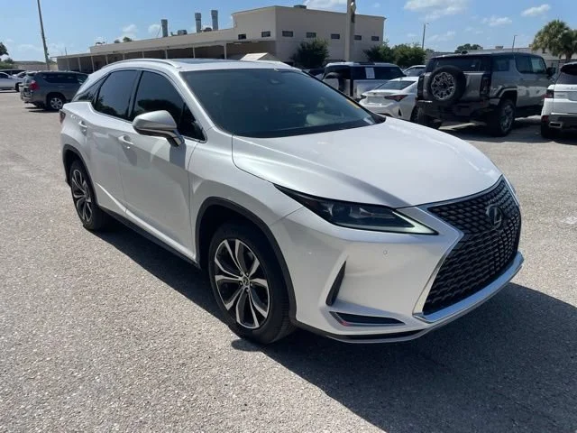 Certified Used 2021 White Pearl Lexus RX 350 image 1