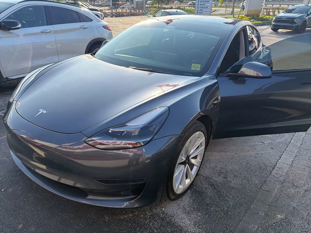 Used 2023 Tesla Model 3 Base with VIN 5YJ3E1EA4PF655439 for sale in Miami Lakes, FL