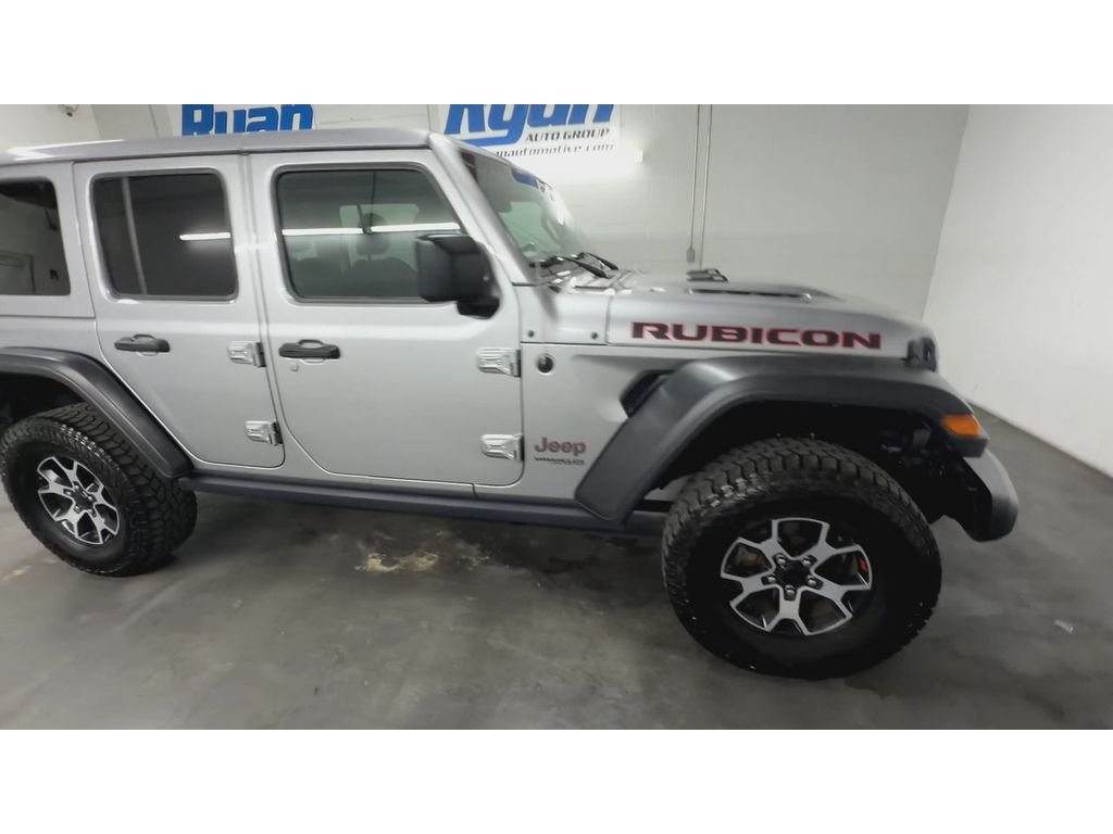 Used 2020 Silver Jeep Rubicon 4x4 image 2