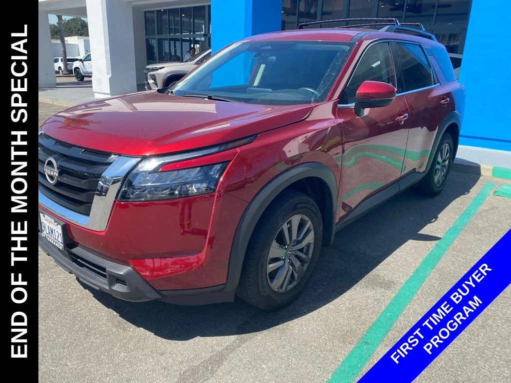 Used 2024 Red Nissan SV image 1