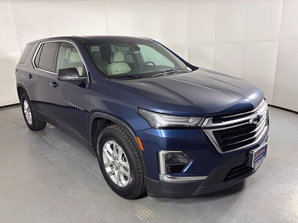 Used 2022 Blue Chevrolet LS image 2