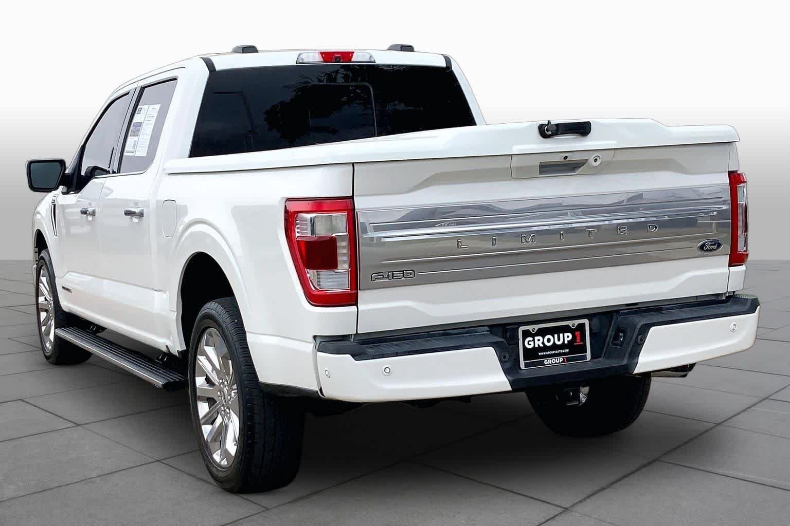 Used 2021 Star White Metallic Tri-Coat Ford Limited image 12