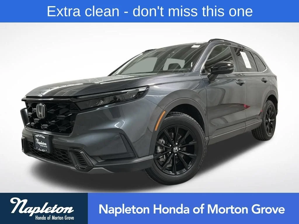 Certified Used 2024 Meteorite Gray Metallic Honda HYBRID AWD SPORT image 36