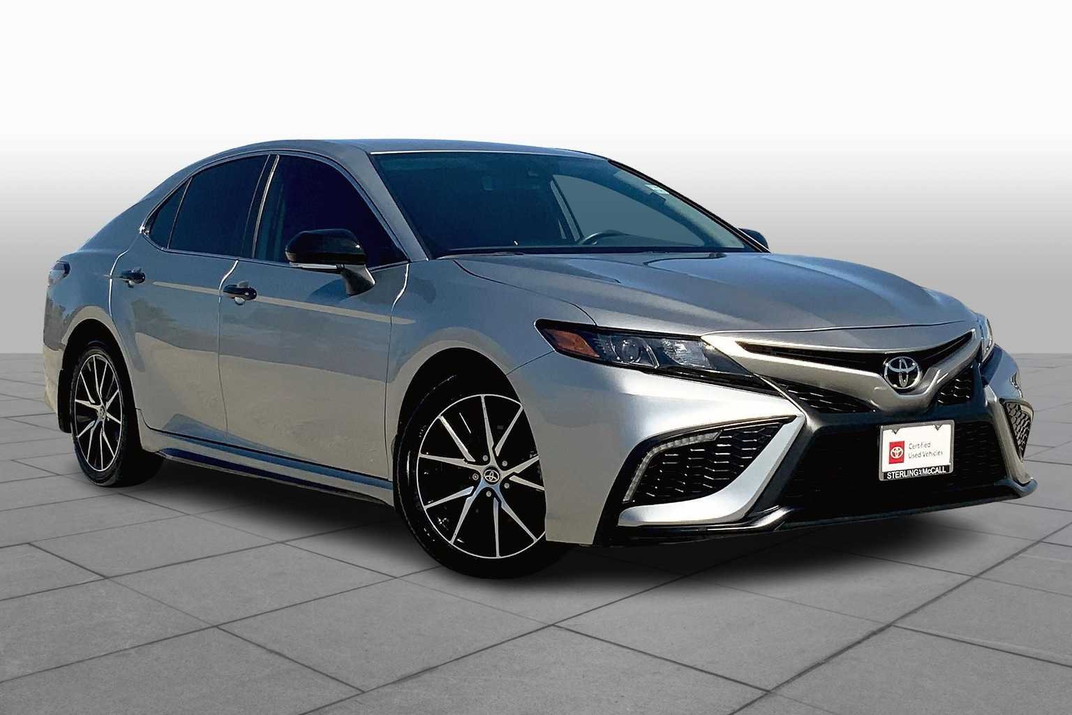 Used 2024 Celestial Silver Metallic Toyota SE image 2