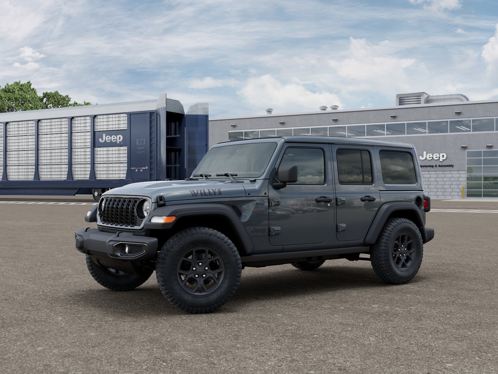 New 2026 Anvil Clear-Coat Exterior Paint Jeep Willys image 2