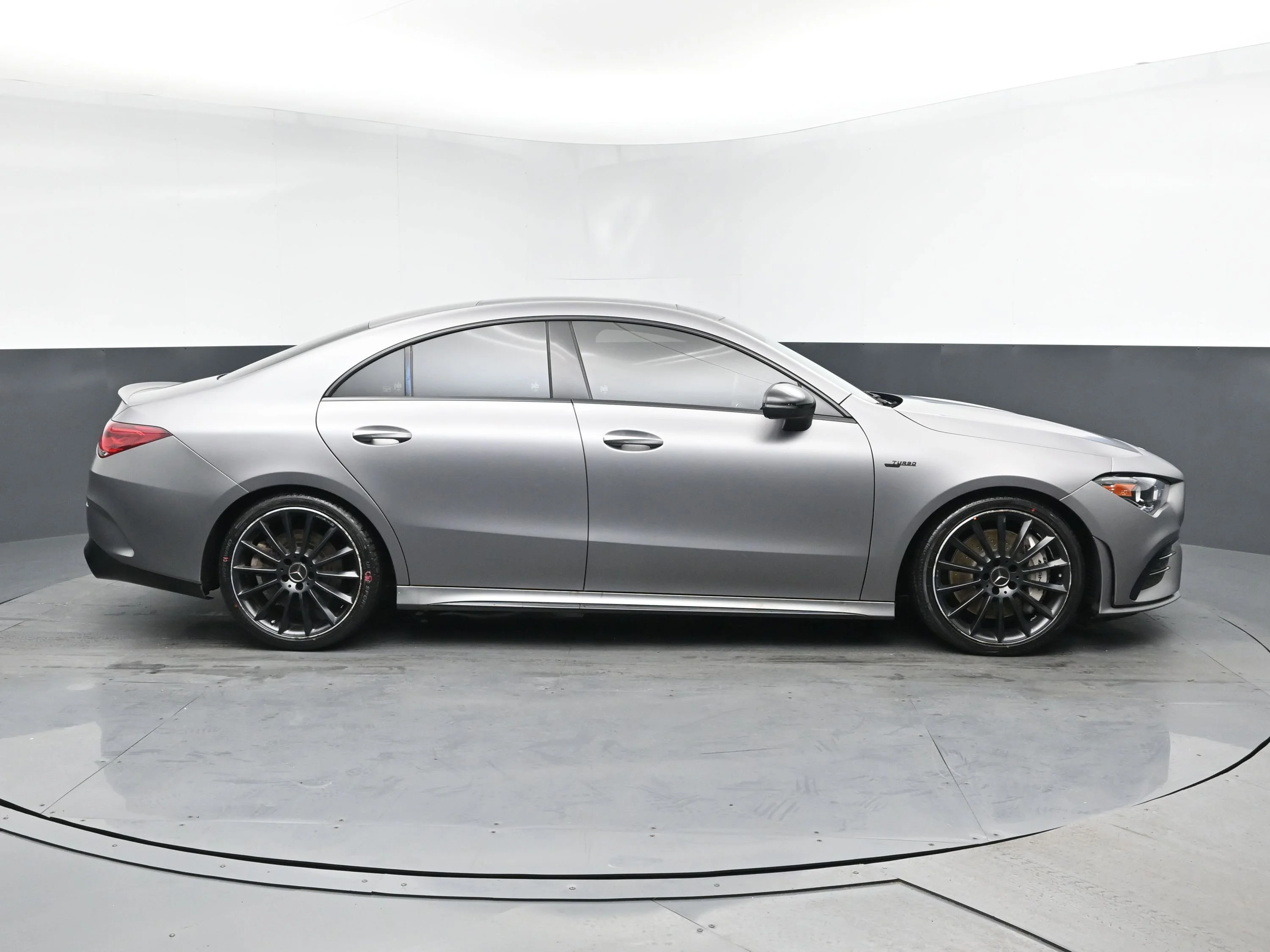 Used 2022 MANUFAKTUR Mountain Grey Magno Mercedes-Benz AMG® CLA 35 image 3