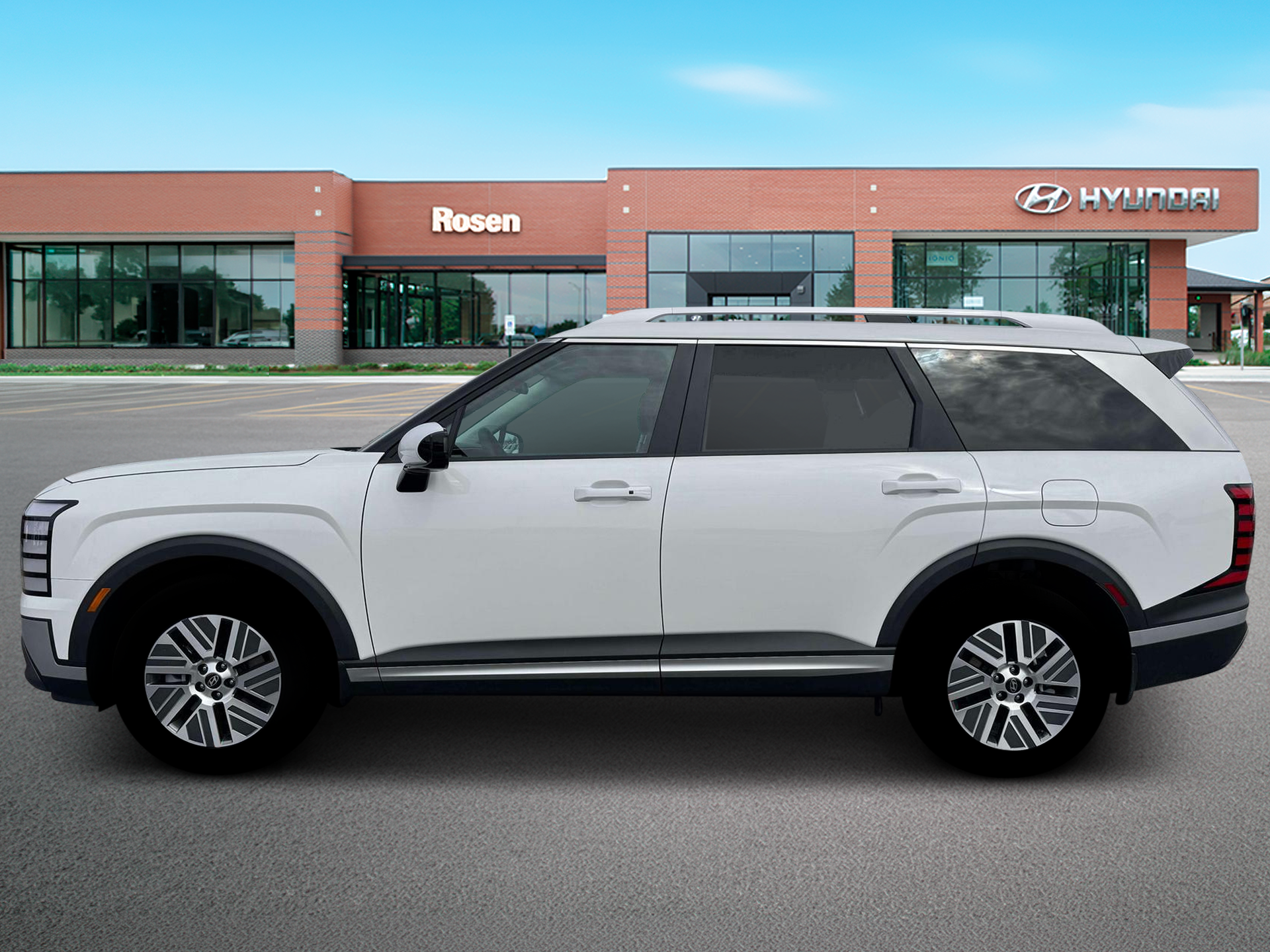 New 2026 White Hyundai SEL 7P image 3