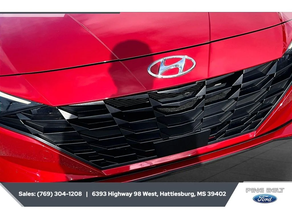 Used 2023 Scarlet Red Pearl Hyundai SEL image 24