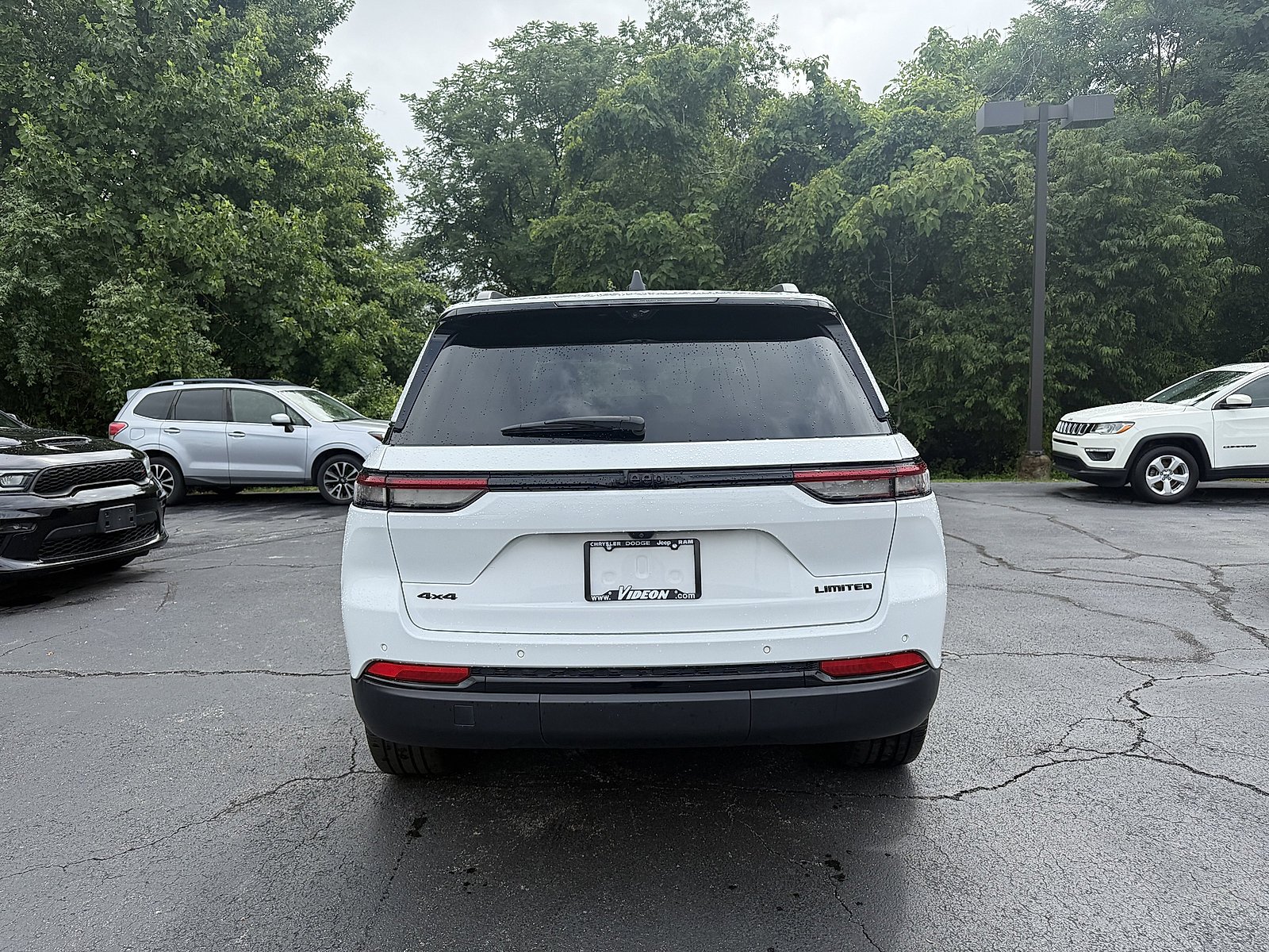 Used 2025 Bright White Clearcoat Jeep Limited image 5