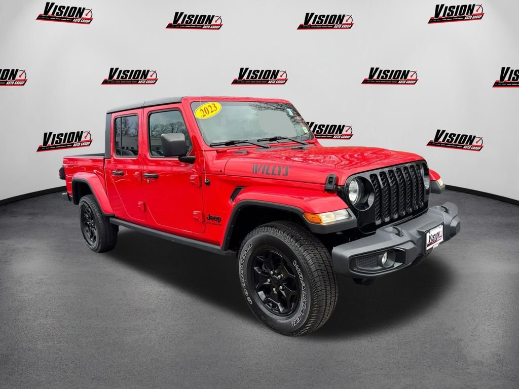 Used 2023 Red Jeep Willys image 3