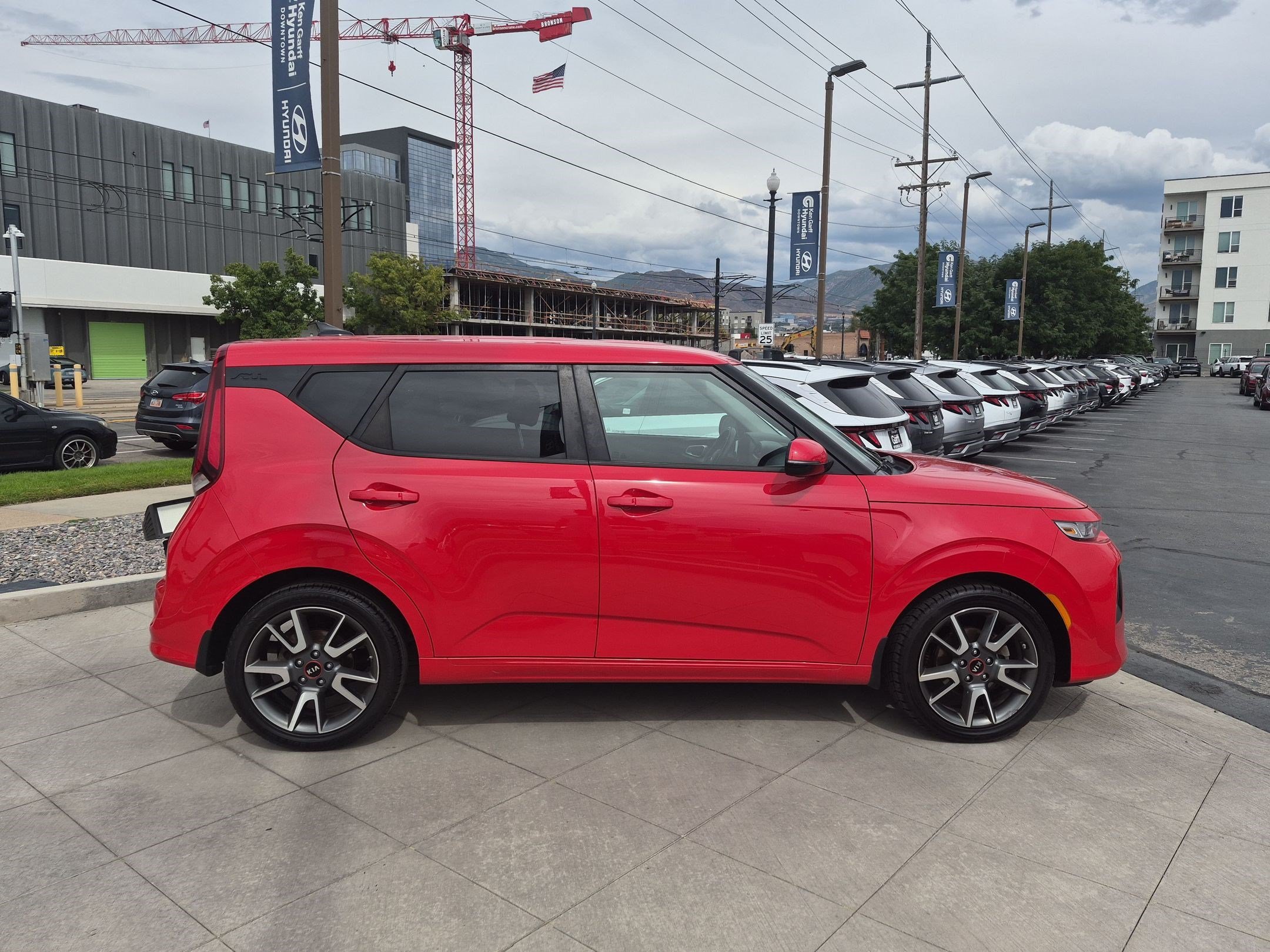 Used 2020 Inferno Red Kia GT-Line image 2