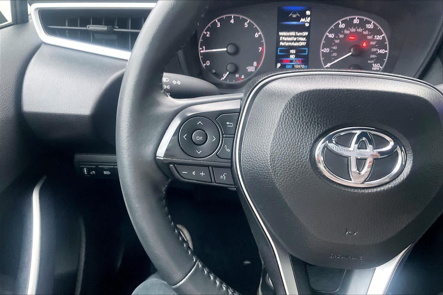 Used 2025 Classic Silver Metallic Toyota SE image 22