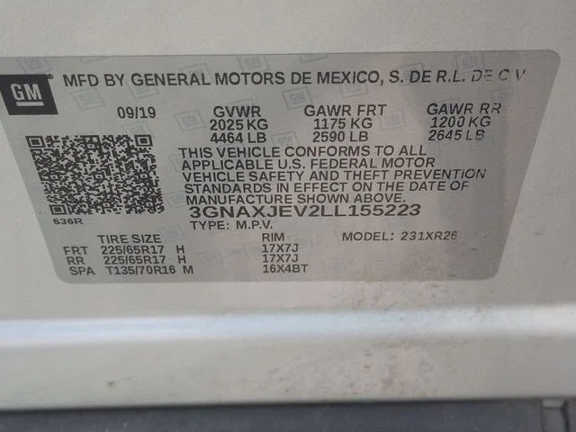 Used 2020 Silver Chevrolet LT image 34