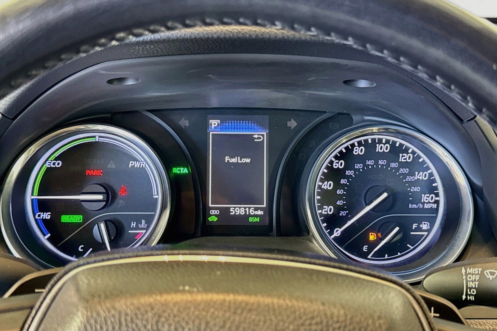 Used 2019 White Toyota Hybrid SE image 12