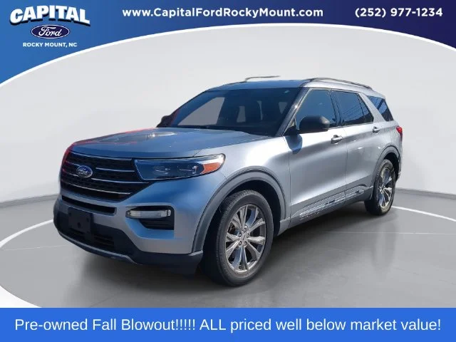 Used 2020 Silver Ford XLT image 1