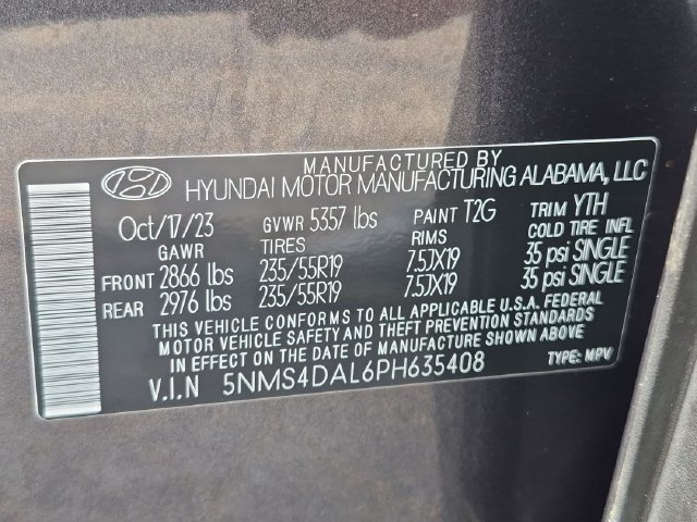 2023 Hyundai Santa Fe Limited - Photo 33