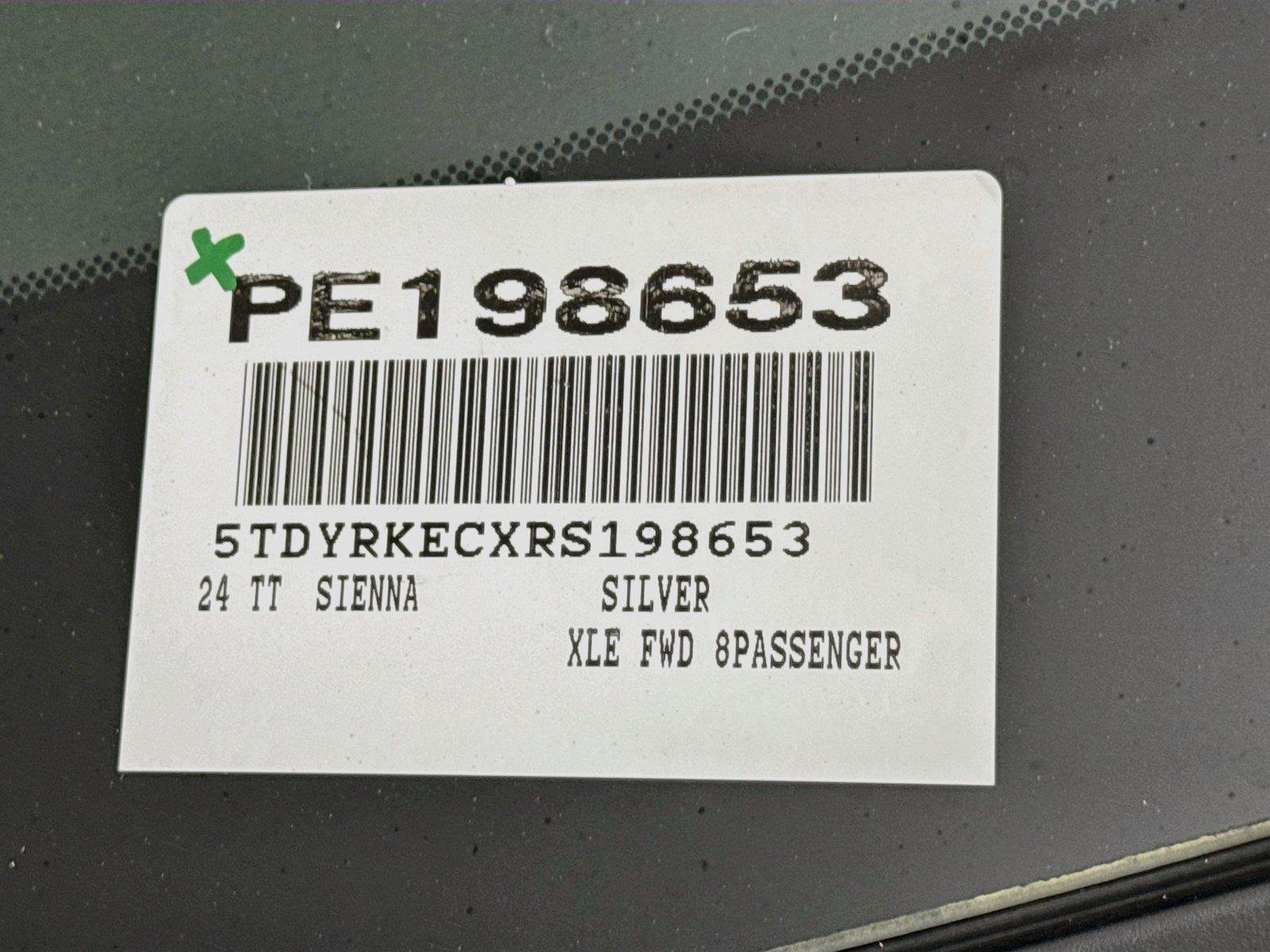 Certified Used 2024 Celestial Silver Metallic Toyota XLE 8-Passenger image 47