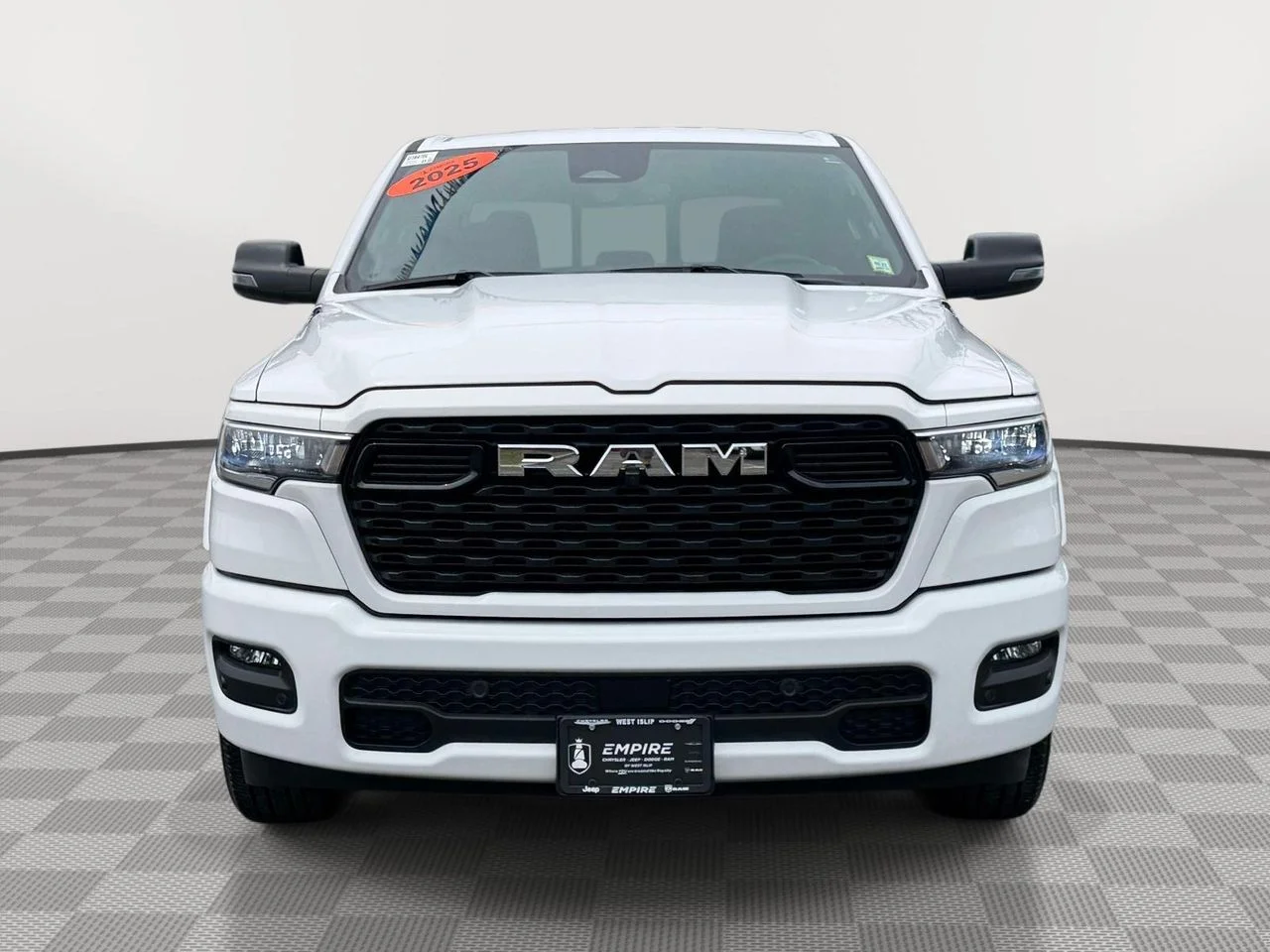 Used 2025 Bright White Clearcoat RAM Big Horn Crew Cab 4x4 57