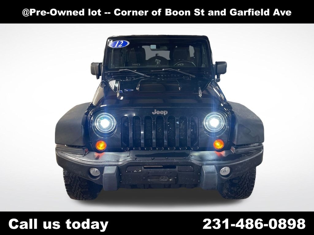 Used 2012 Black Jeep Unlimited Rubicon image 8