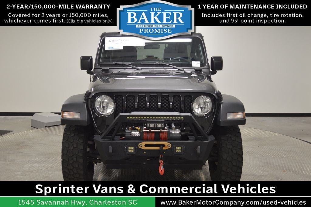 Used 2022 Crystal Metallic Jeep Unlimited Willys image 8