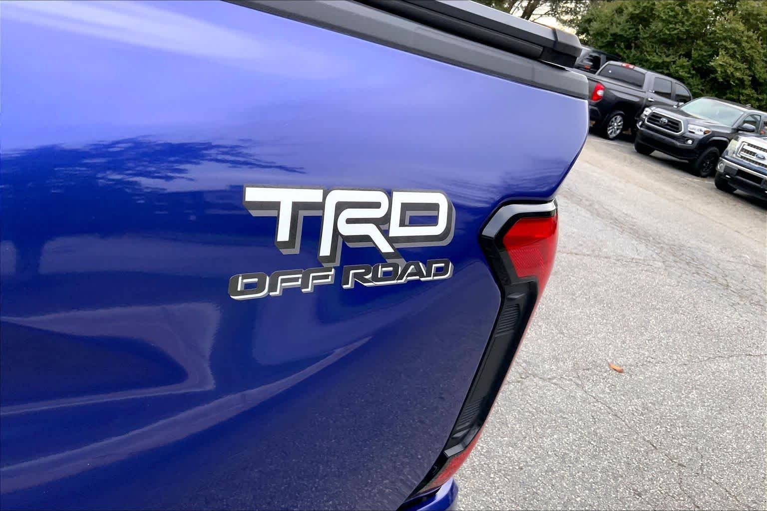 Used 2024 Blue Crush Metallic Toyota TRD Off Road image 27
