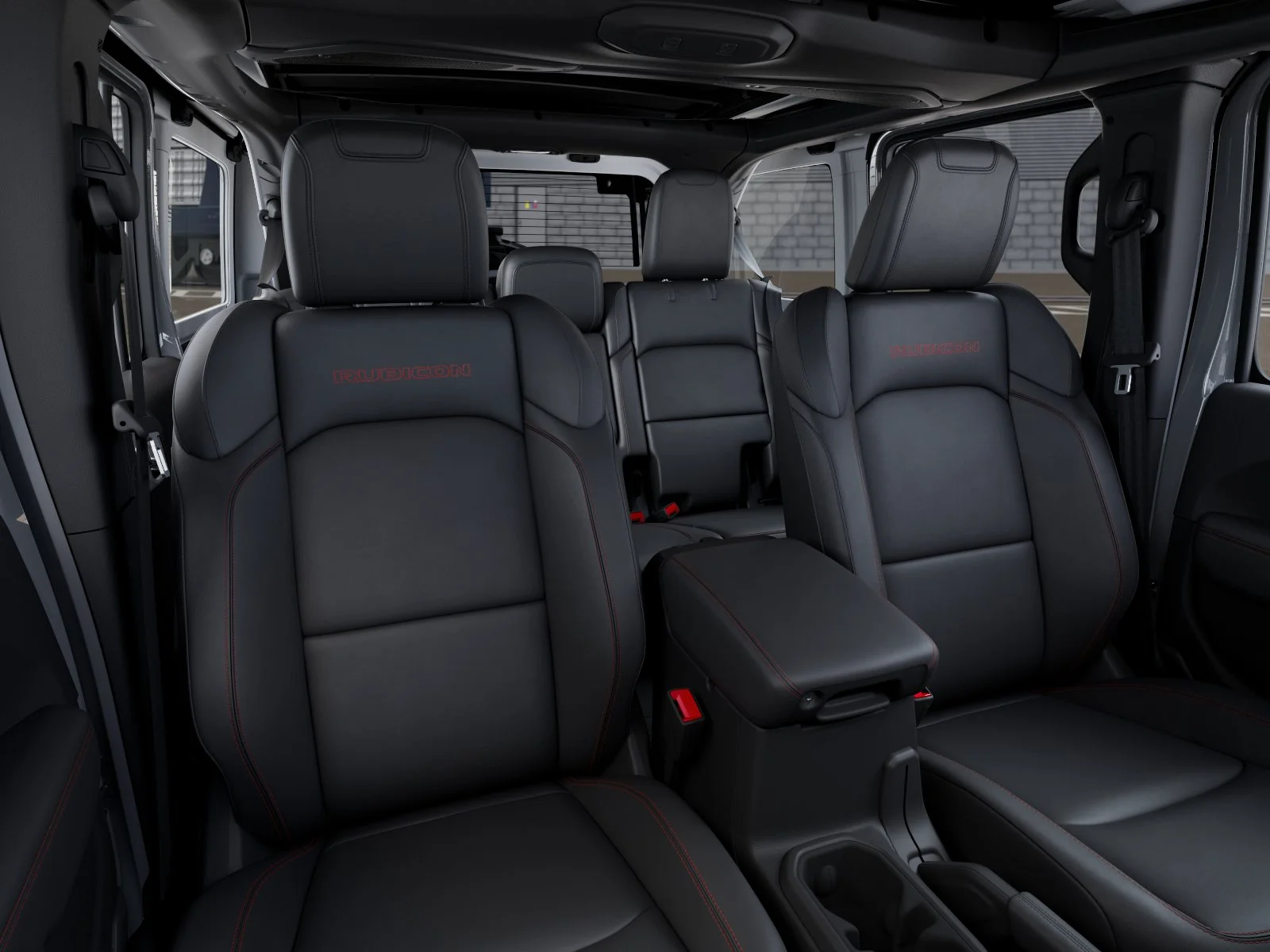 New 2026 Bright White Clear-Coat Exterior Paint Jeep Rubicon X image 9
