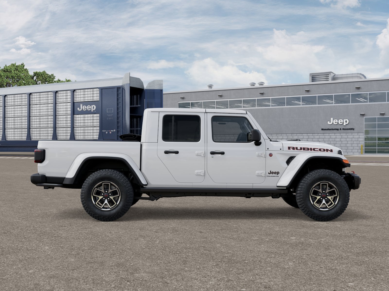 New 2027 Bright White Clearcoat Jeep Rubicon image 12