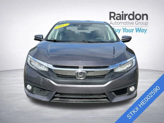 Used 2017 Honda Civic Touring with VIN 19XFC1F90HE002590 for sale in Burien, WA