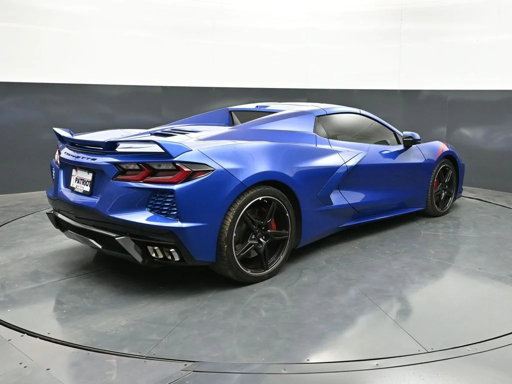 Used 2022 Blue Chevrolet Stingray image 3