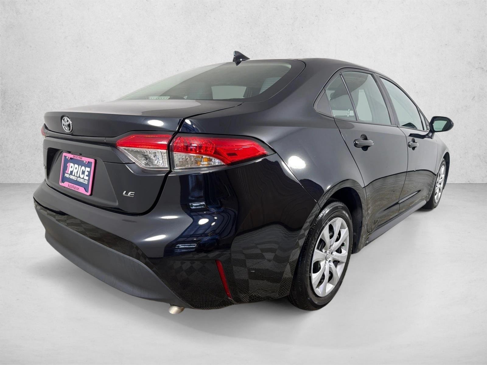 Certified Used 2023 Midnight Black Metallic Toyota LE image 3