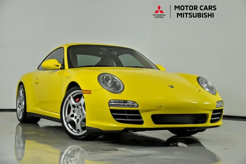 Used 2009 Speed Yellow Porsche Carrera 4S image 1