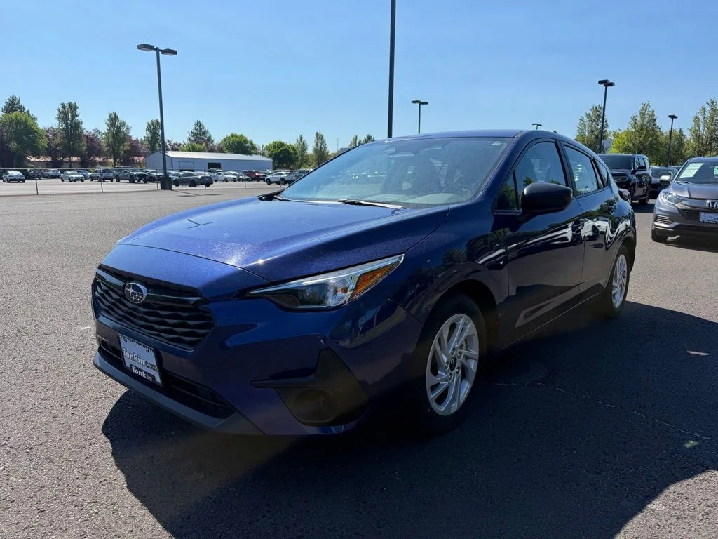 Used 2024 Sapphire Blue Pearl Subaru Base image 3