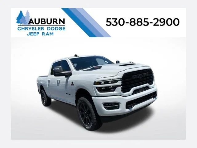 New 2026 Bright White Clear-Coat Exterior Paint RAM LARAMIE image 1