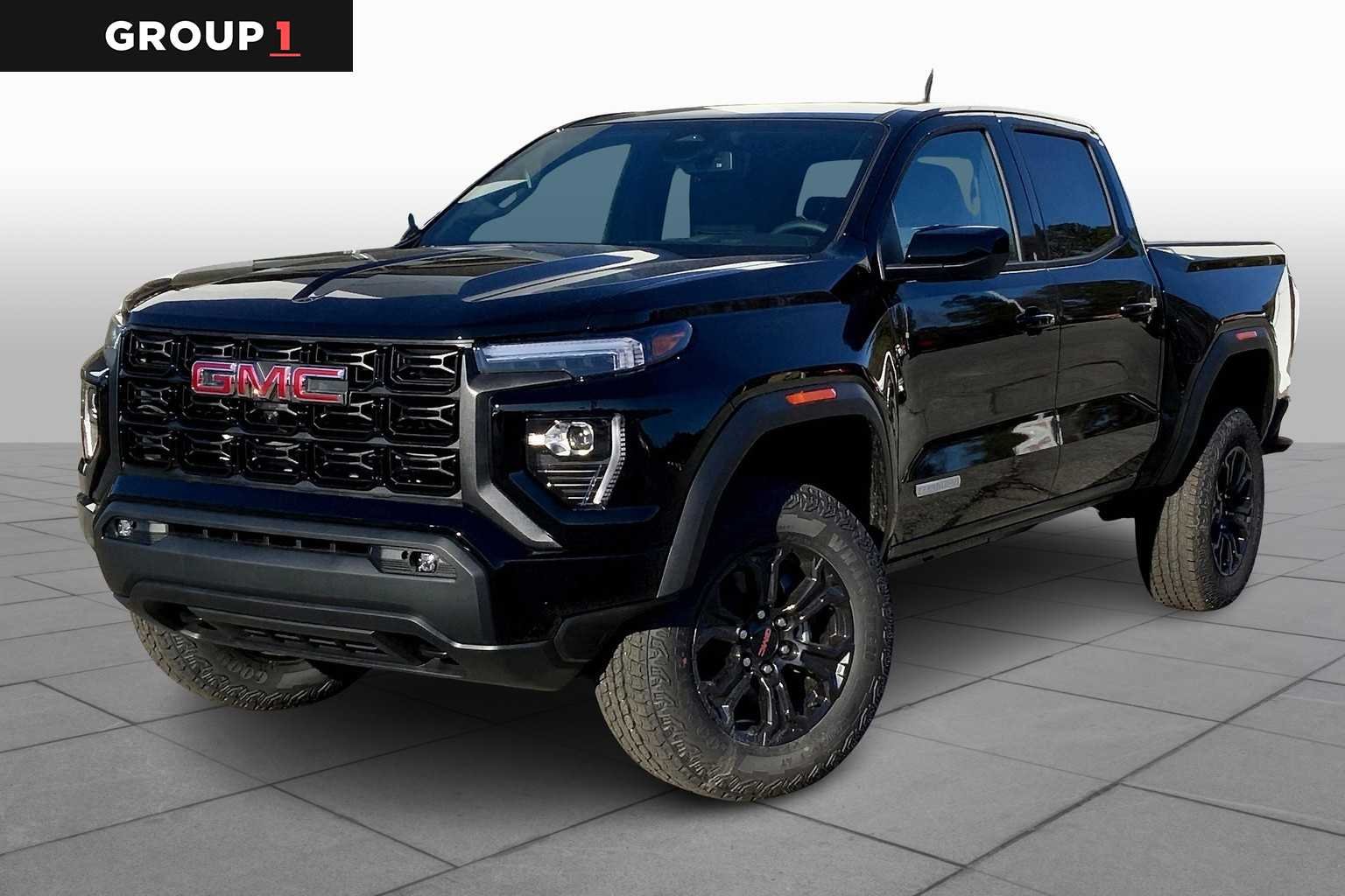 Onyx Black 2025 GMC Canyon Elevation Crew Cab RWD Pickup Truck 4X2