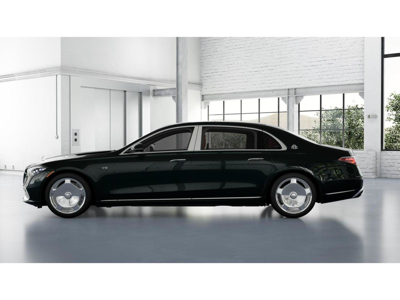 New 2026 Emerald Green Metallic Mercedes-Benz Maybach S 680 image 47