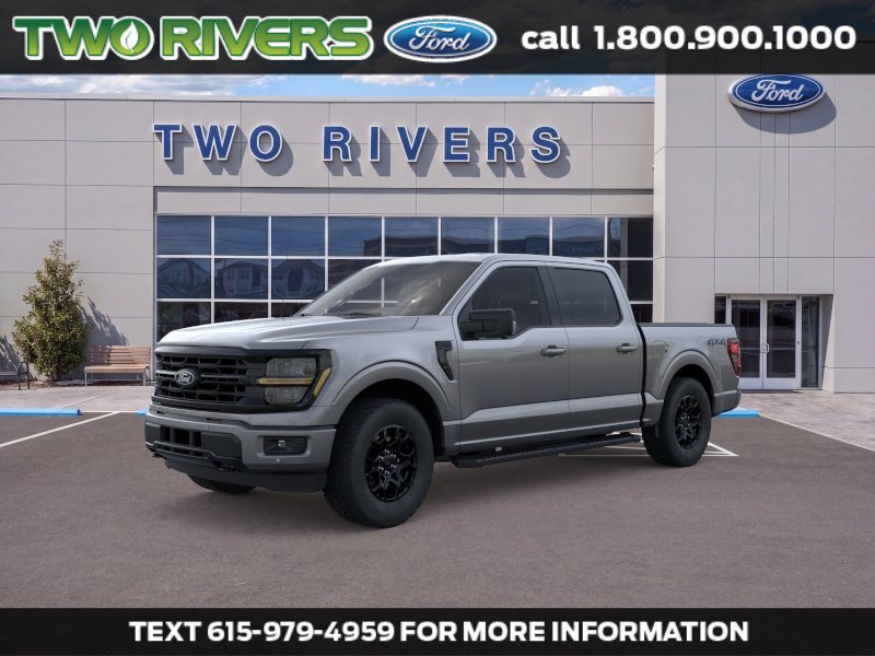 New 2026 Carbonized Gray Metallic Ford XLT image 1