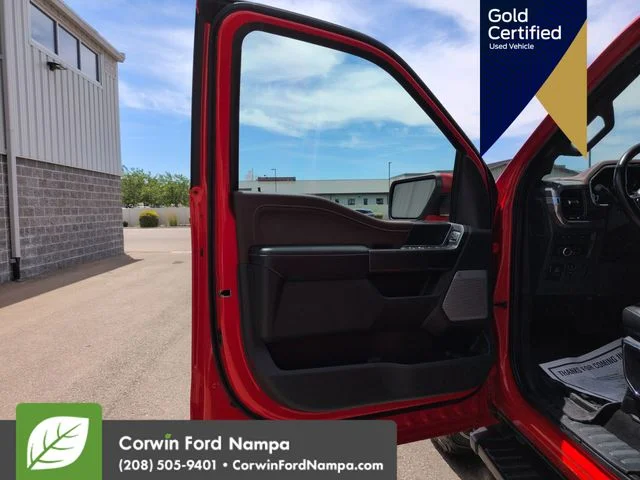 Certified Used 2021 Red Ford Lariat image 12