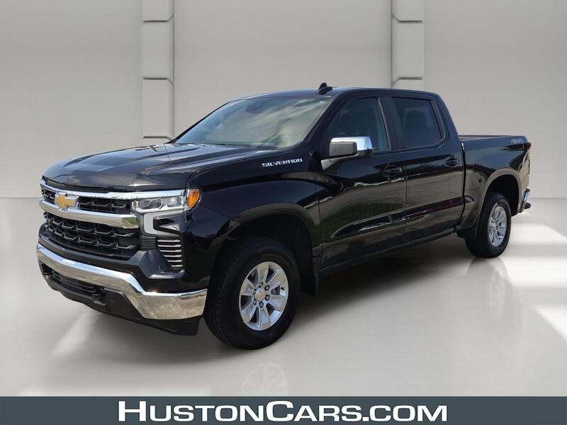 Certified Used 2025 Black CHEVROLET 4WD CREW CAB 147" LT W/1LT image 1