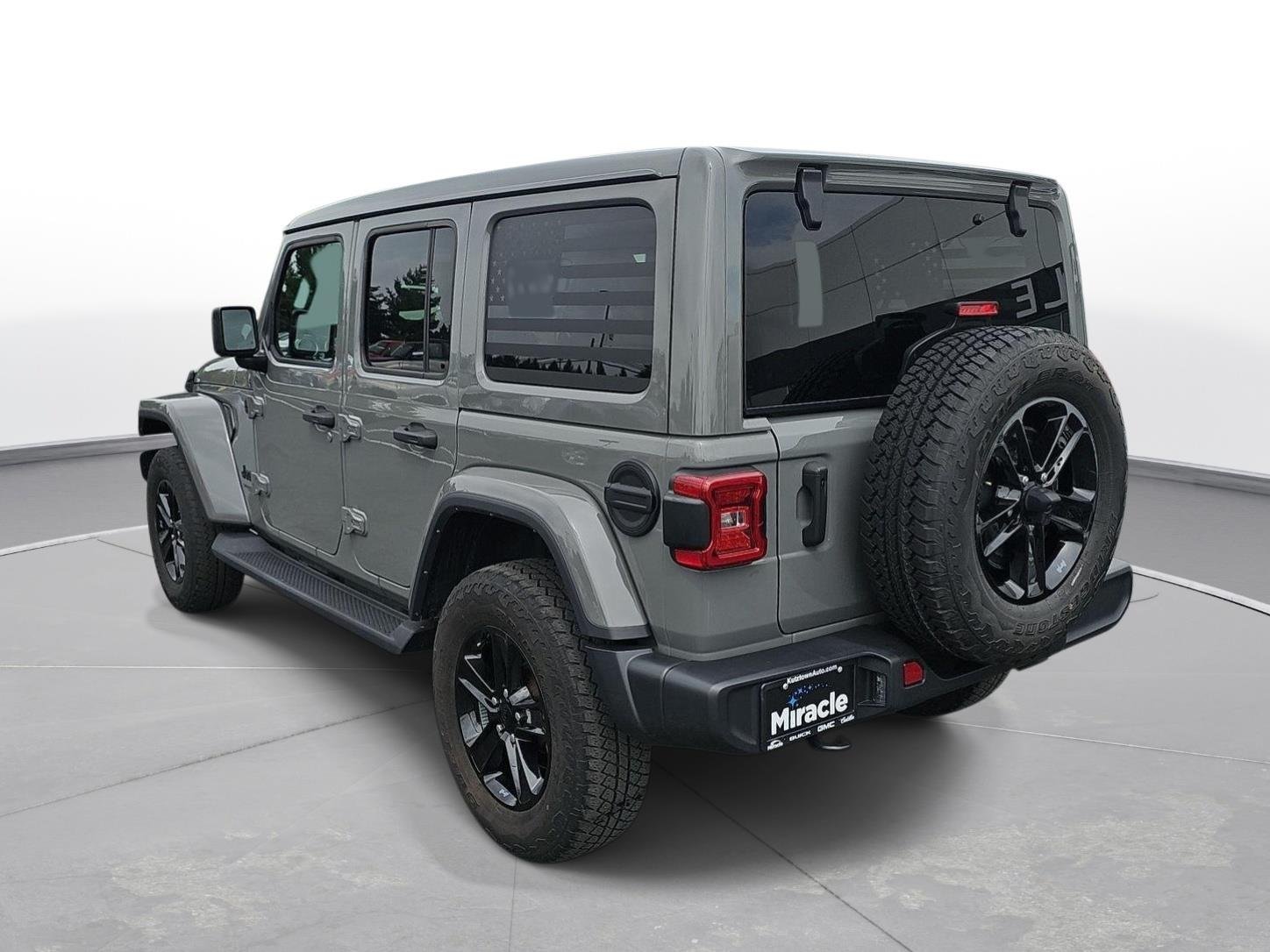 Used 2022 Sting-gray Clearc Jeep Unlimited Sahara Altitude image 7