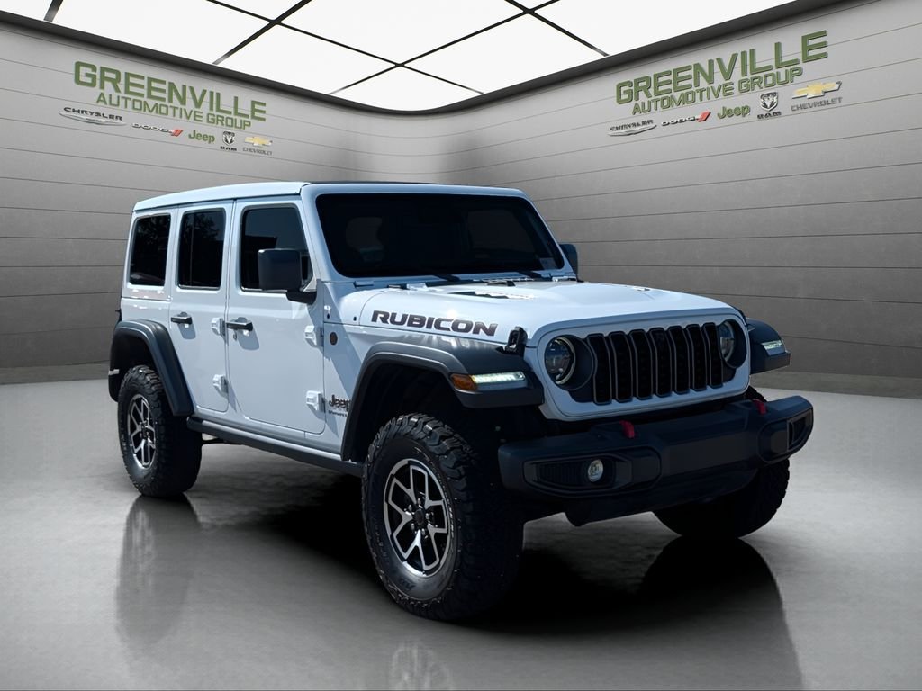 Used 2026 Bright White Clearcoat Jeep Rubicon w/Sky One-Touch image 11