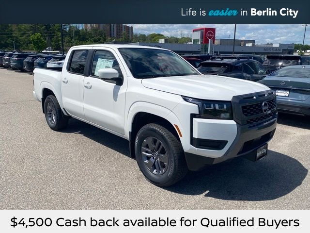 New 2026 Glacier White Nissan Crew Cab SV image 1