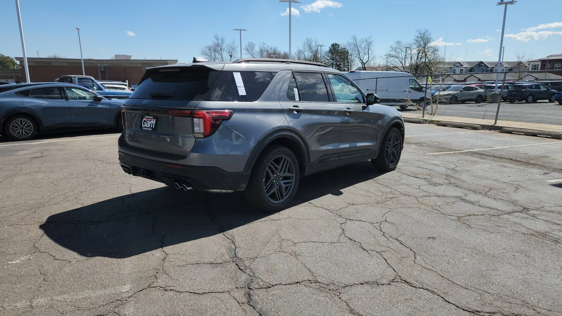New 2026 Carbonized Gray Metallic Ford ST image 12