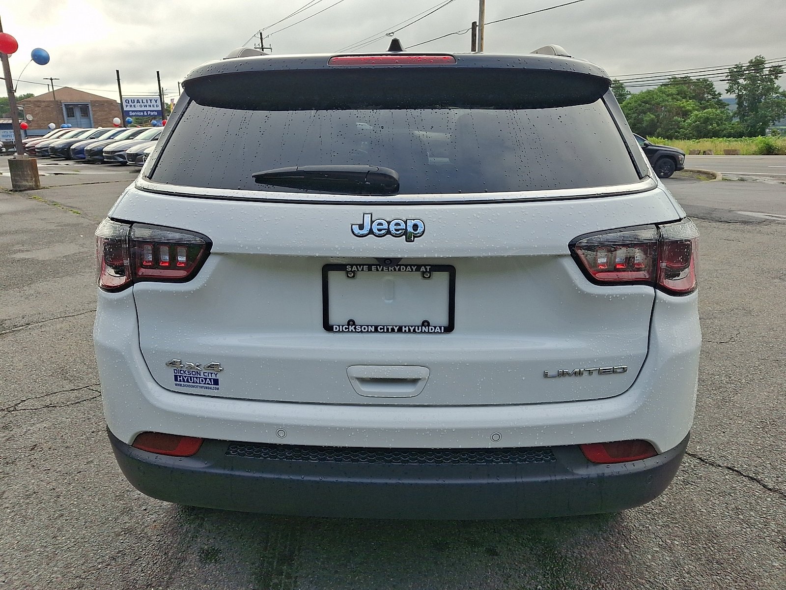 Used 2025 Bright White Clearcoat Jeep Limited image 5