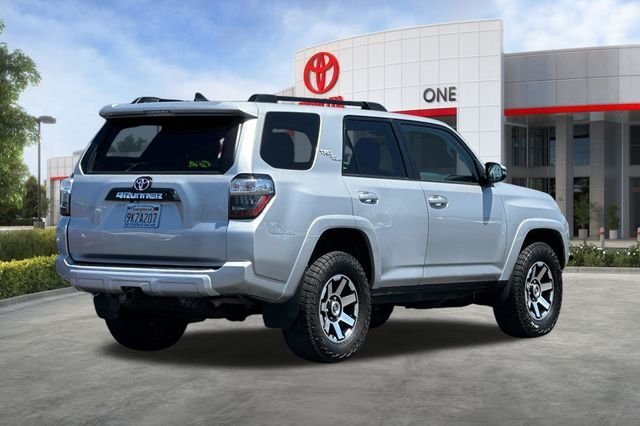 Used 2021 Silver Toyota TRD Off-Road Premium image 4