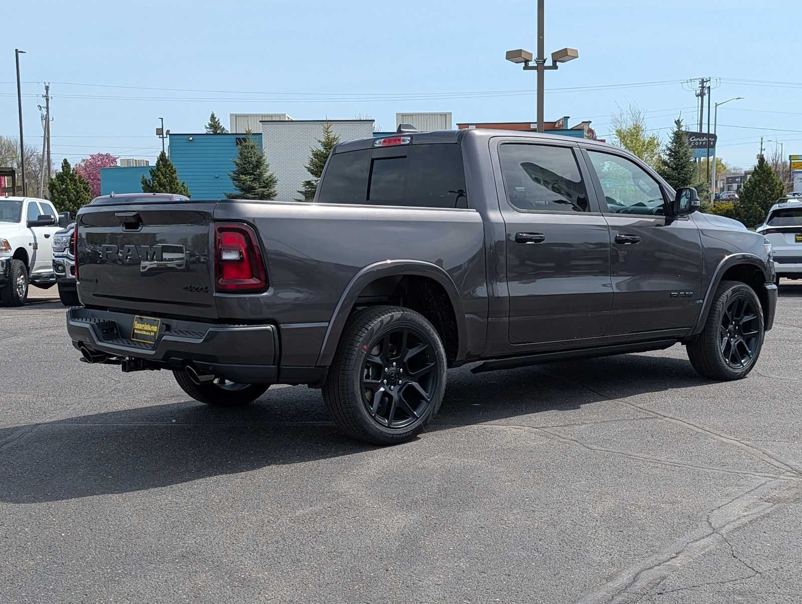 New 2026 Granite Crystal Metallic Clear-Coat Exterior Paint RAM Laramie image 7