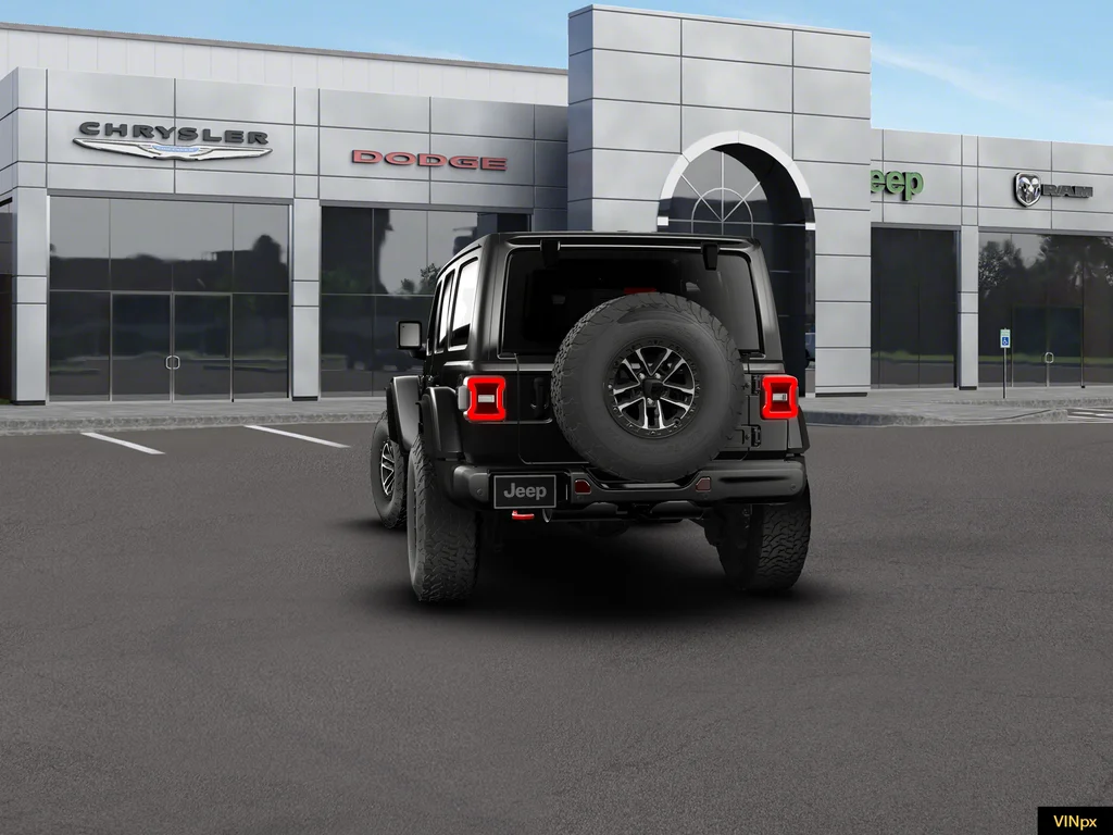 New 2026 Black Clear-Coat Exterior Paint Jeep Rubicon X image 12