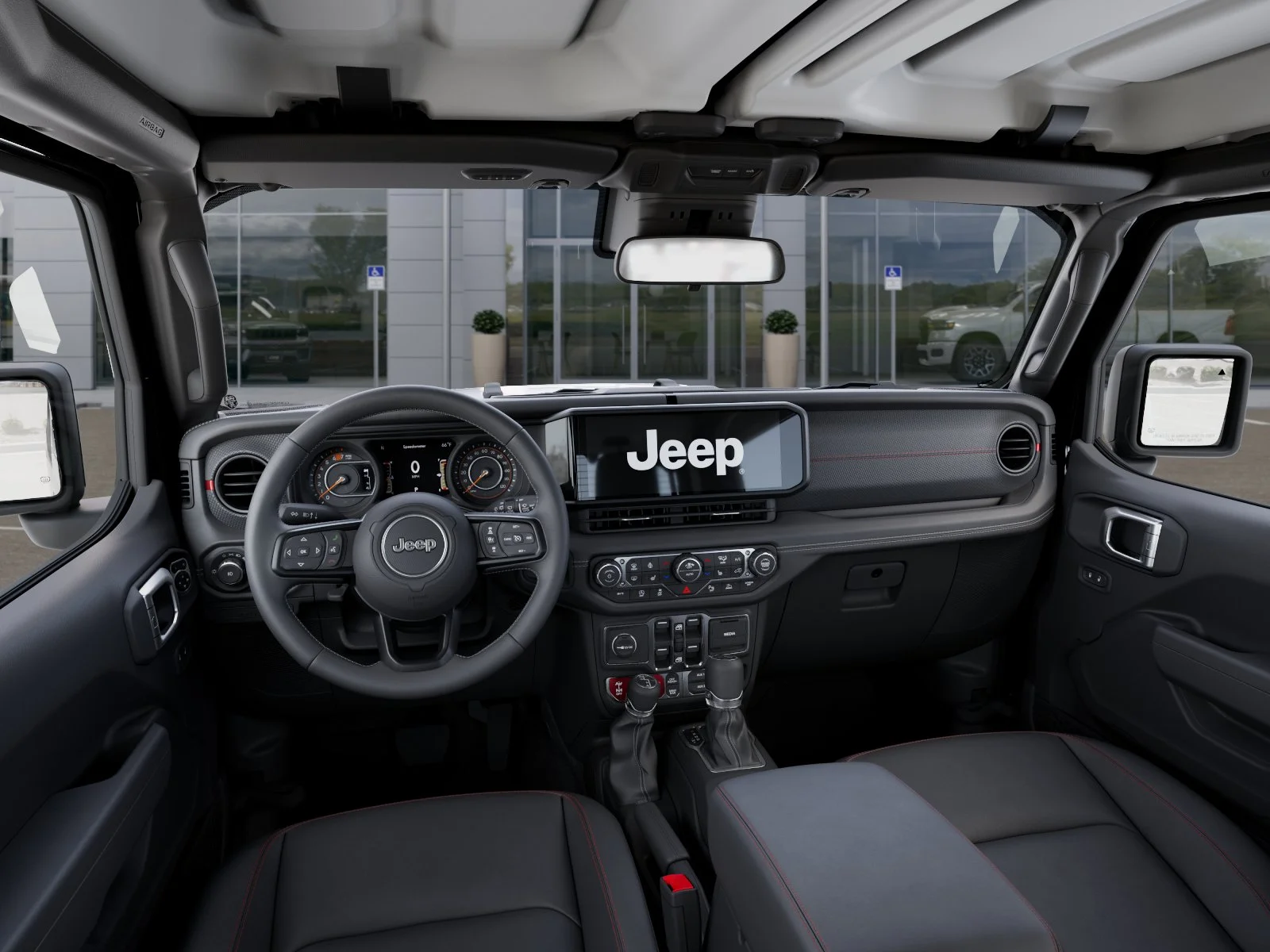 New 2026 Black Clear-Coat Exterior Paint Jeep Rubicon image 40